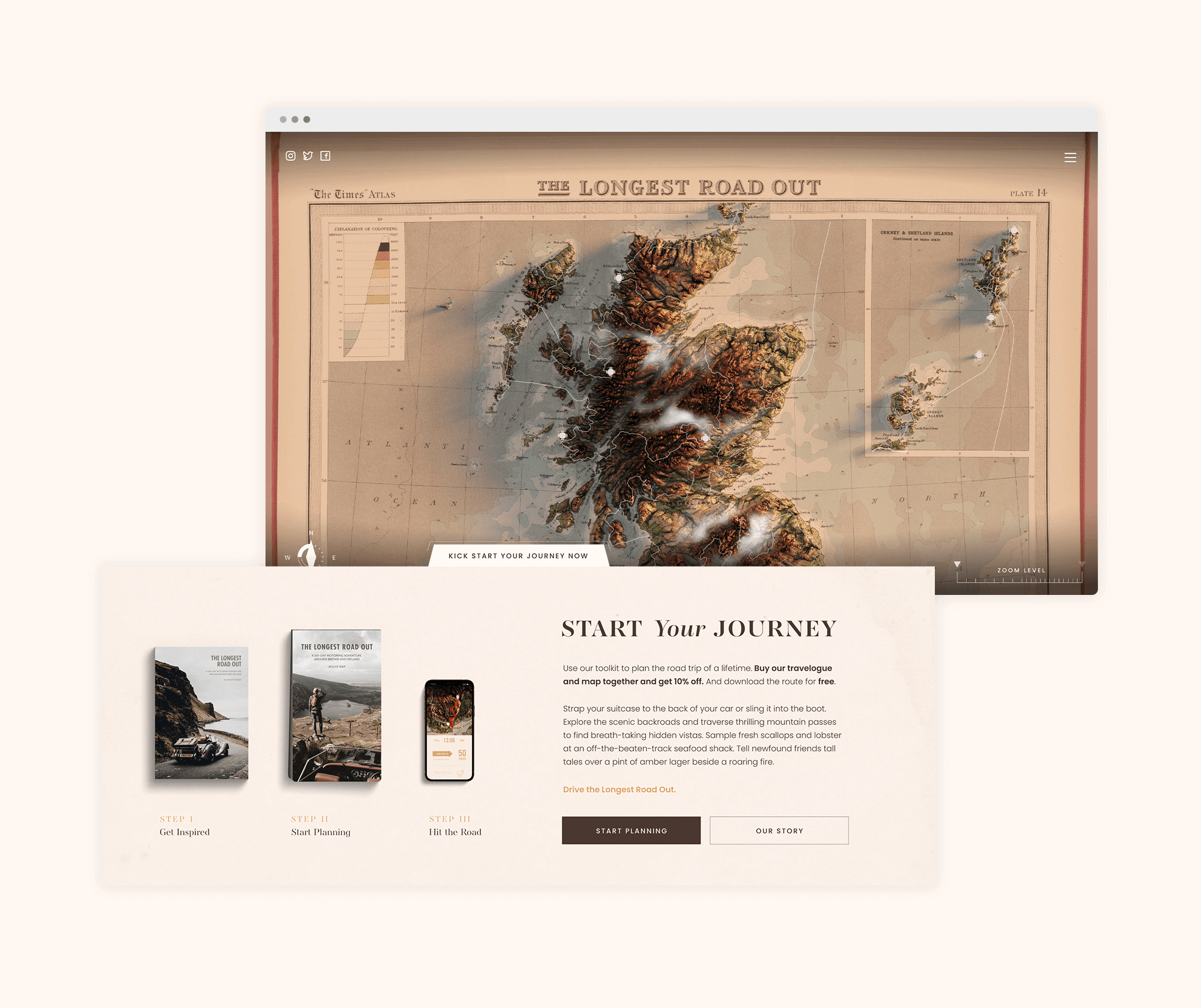 The Longest Road Out iMac Mockup