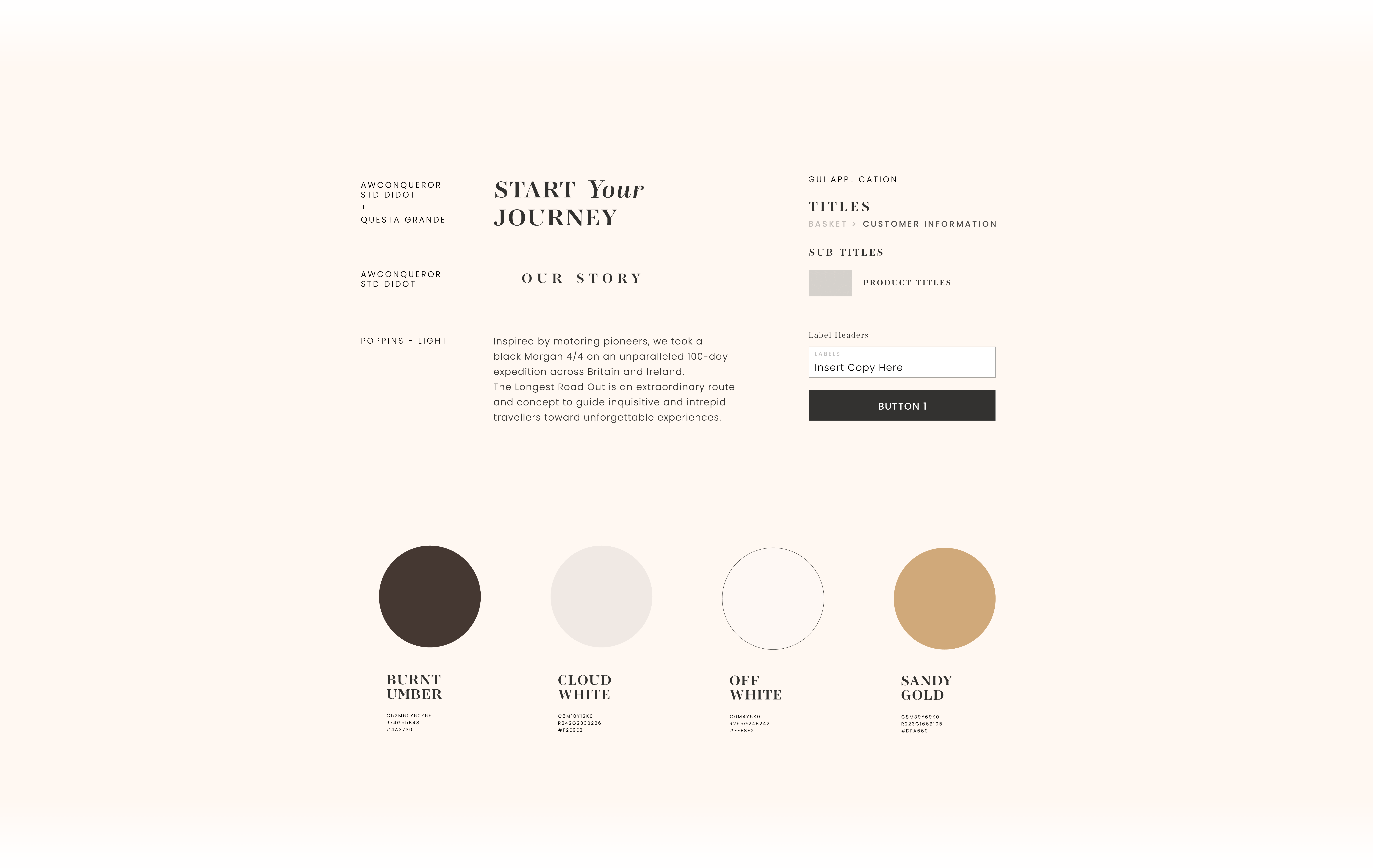 The Longest Road Out Brand Mockup